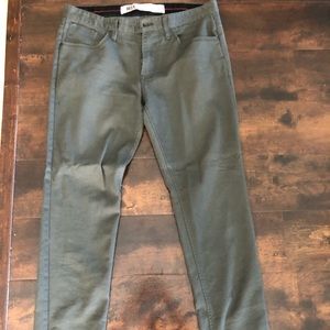 MBX Olive Green Jeans